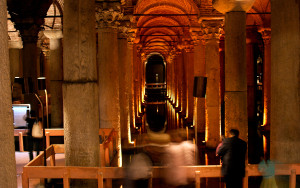 Jerebatská cisterna je jedním z nejtajemnějších chrámů v Istanbulu