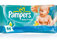 Čisticí ubrousky Pampers Baby Fresh zabraňují vysoušení dětské pokožky. Foto: www.pampers.cz
