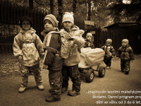 V lesní školce jsou vaše děti neustále v kontaktu s přírodou. Foto: www.mezi-stromy.cz