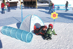 Snowkidz, Harrachov, lyžování, dětský vlek, funpark, Malý dobrodruh